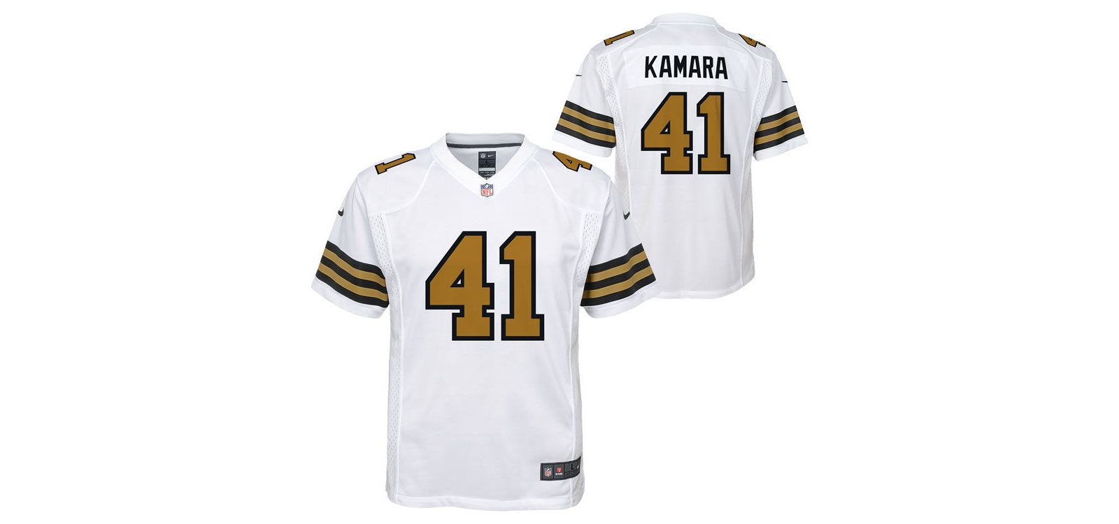 Nike Jersey Alvin Kamara New Orleans Saints Color Rush для мальчиков и девочек