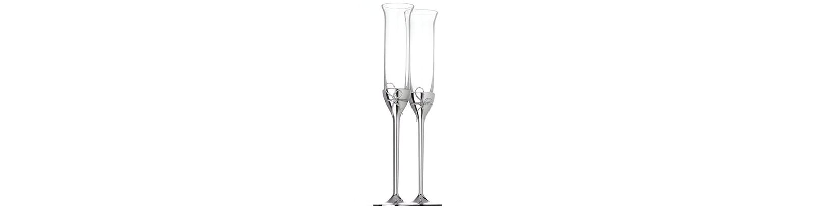Набор из 2-х бокалов Vera Wang Wedgwood Love Knots Toasting Flutes