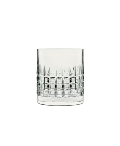 Mixology 12.75 Oz Charme Double Old Fashion Glasses, Set of 4