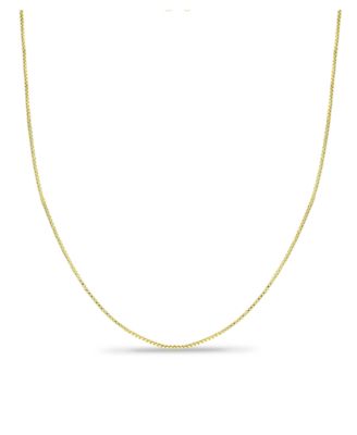 Giani Bernini Box Link 18" Chain Necklace in 18k Gold-Plated Sterling Silver, Created for Macy's