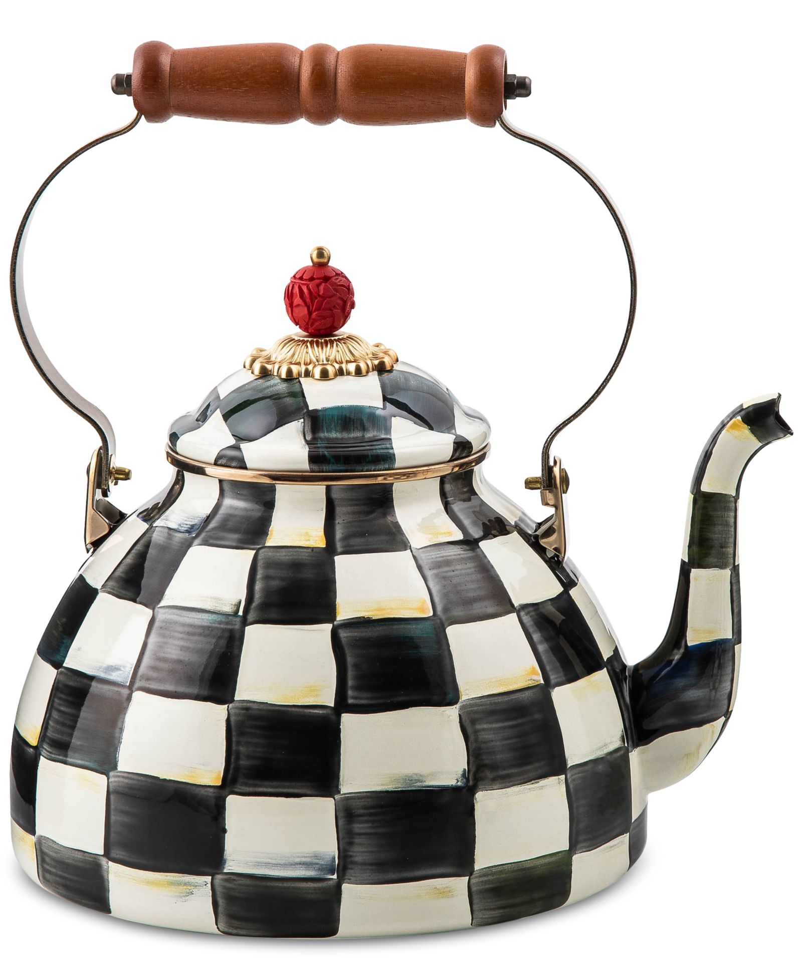 MacKenzie-Childs чайник Courtly Check, 3-Qt.