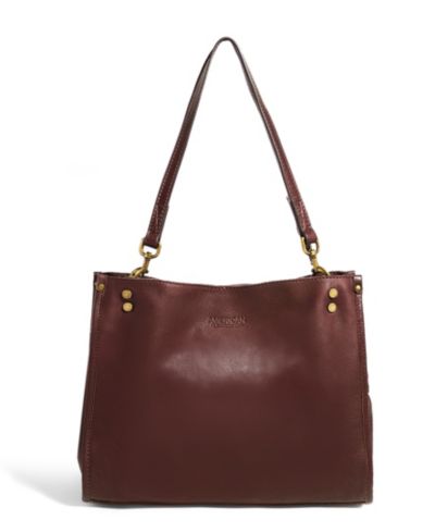 American Leather Co. Lenox Triple Entry Satchel
