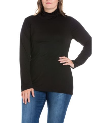 Женская классическая водолазка Plus Size