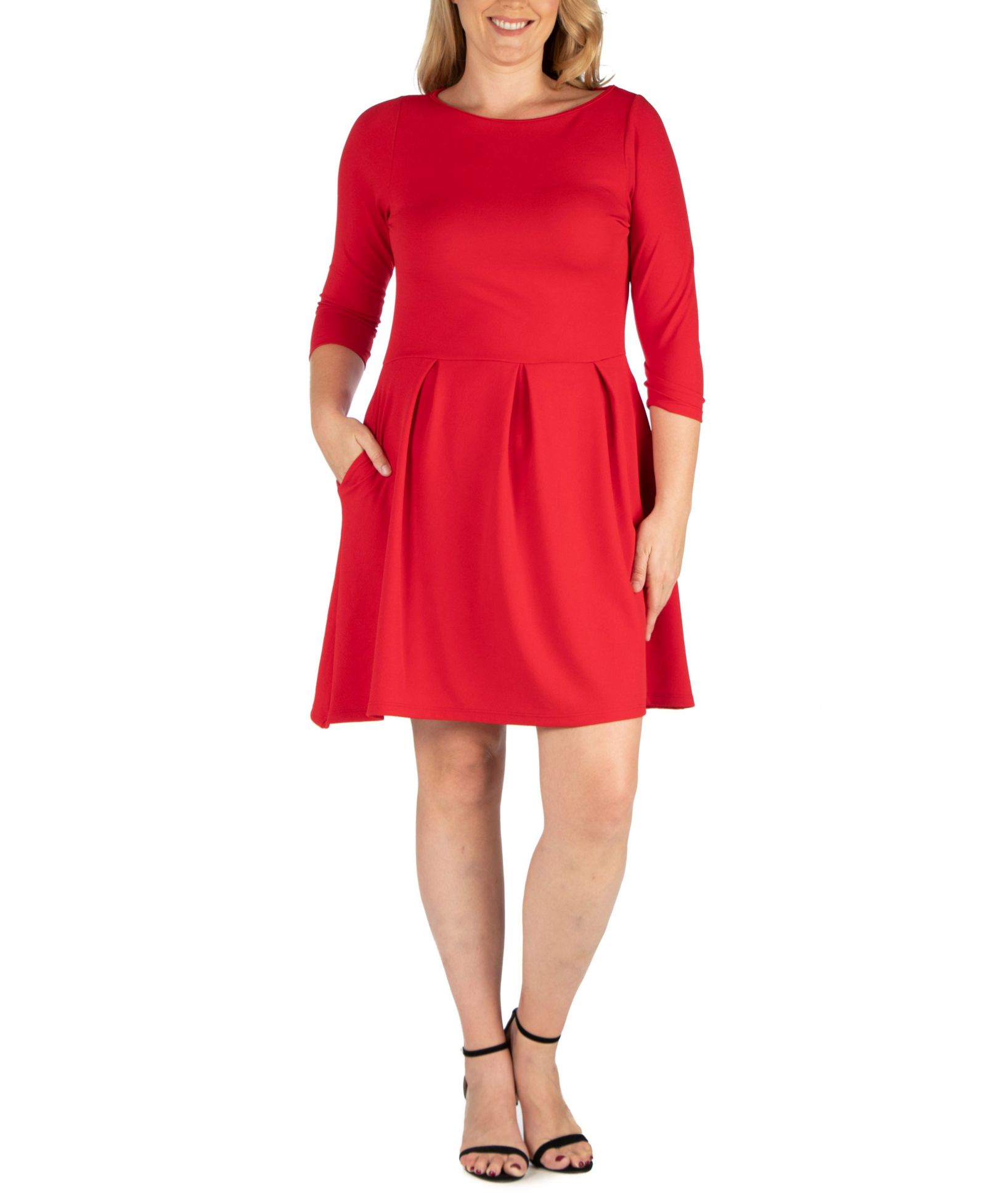 Женское платье Plus Size Perfect Fit and Flare