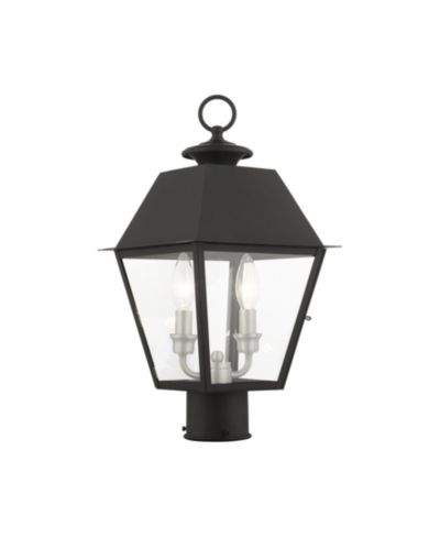 Уличный фонарь на столб Mansfield 2 Lights Outdoor Post Top Lantern