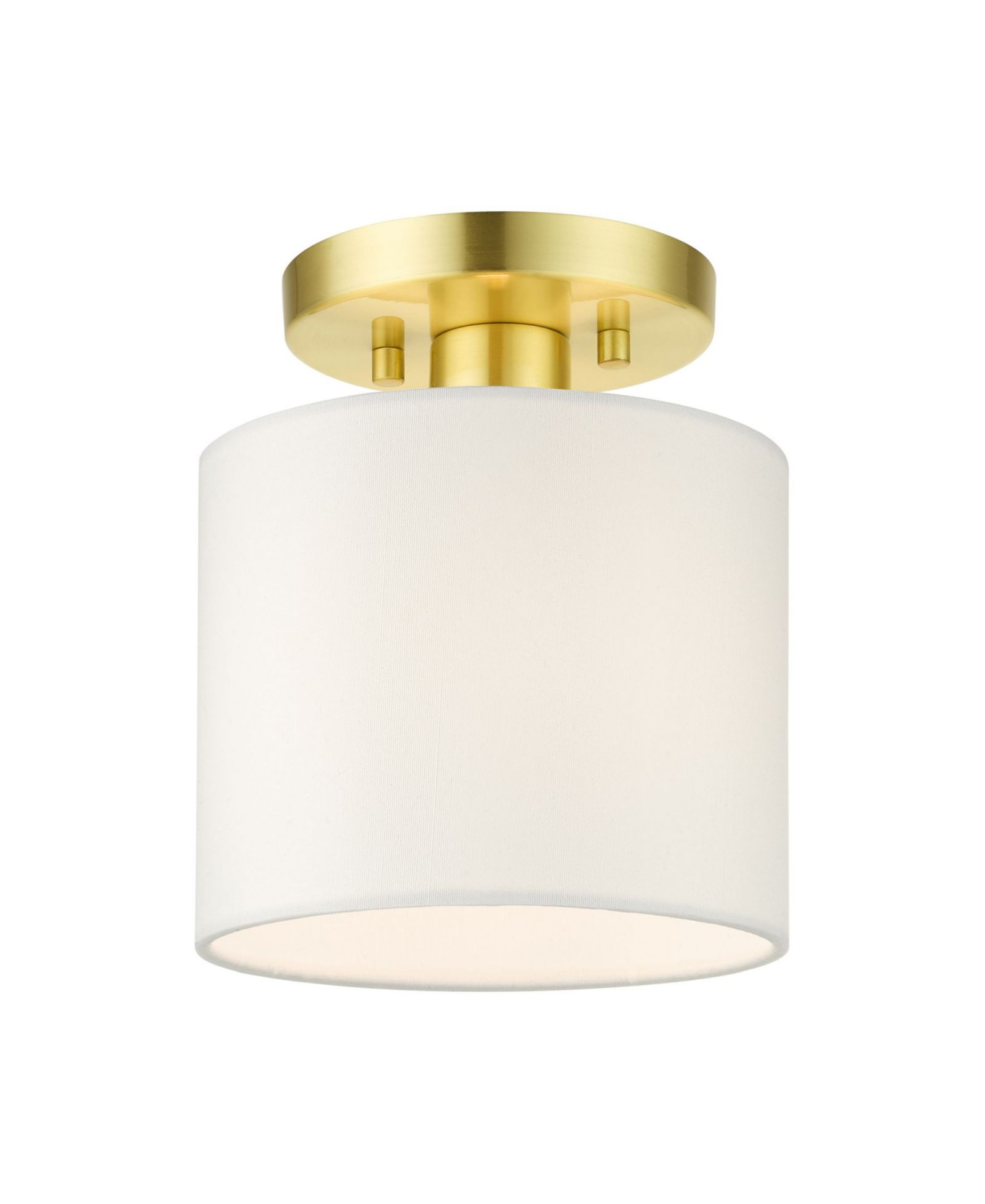 Потолочный светильник Meridian 1 Light Semi Flush Livex