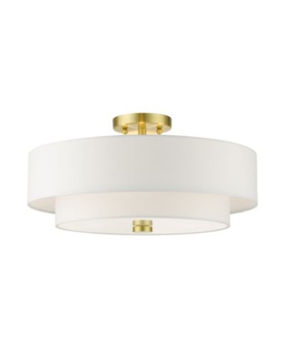 Meridian 4 Lights Semi Flush