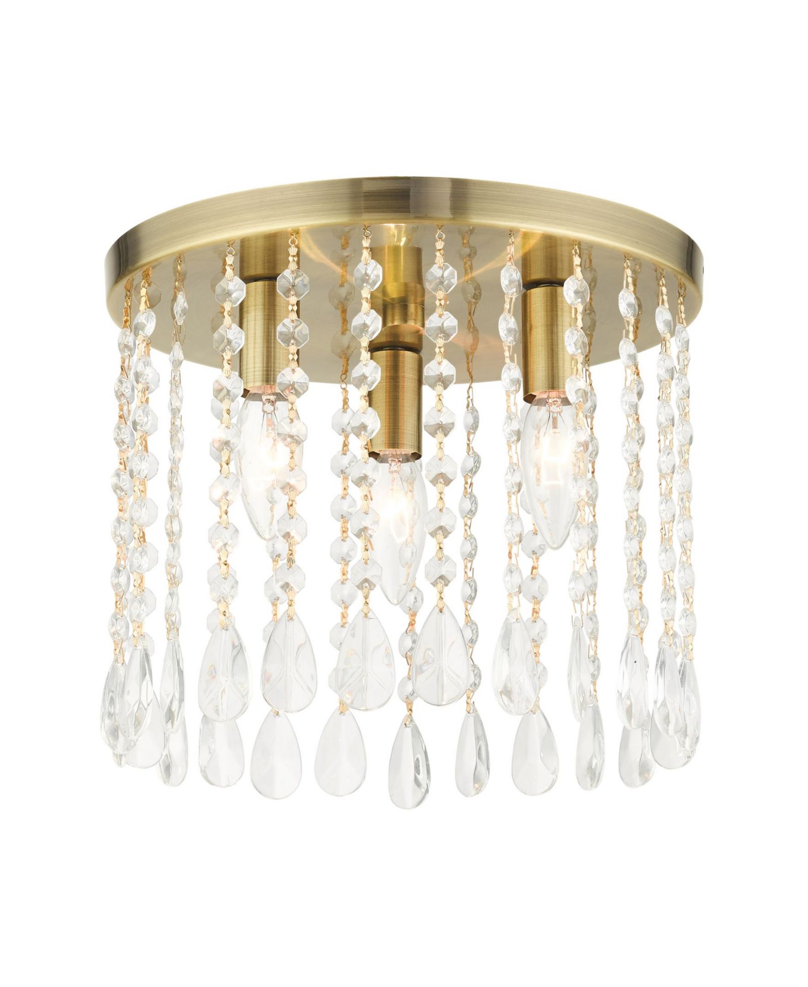 Elizabeth 3 Lights Flush Mount
