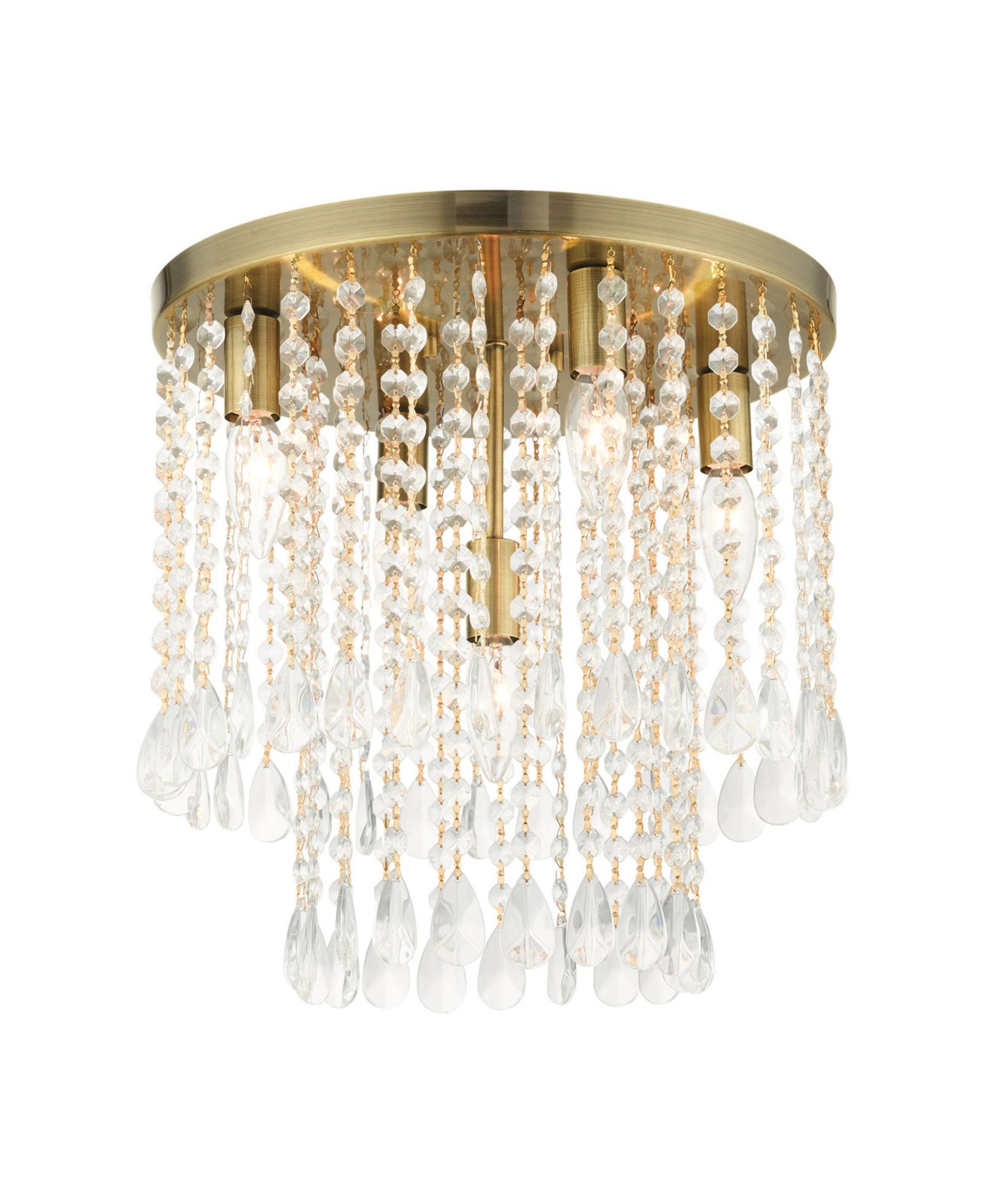 Elizabeth 5 Lights Flush Mount
