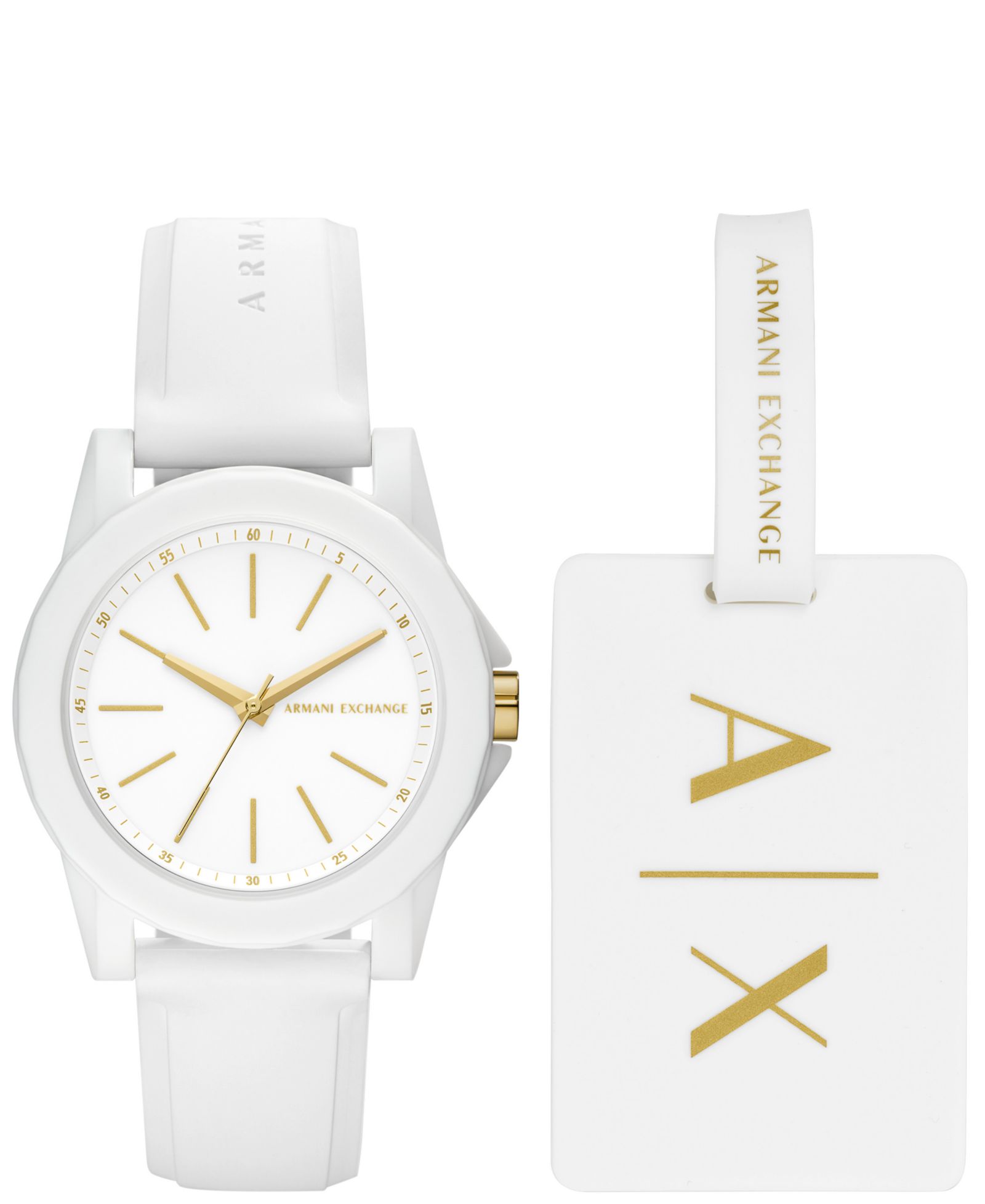 A|X Armani Exchange Женские часы с силиконовым ремешком и биркой 36mm