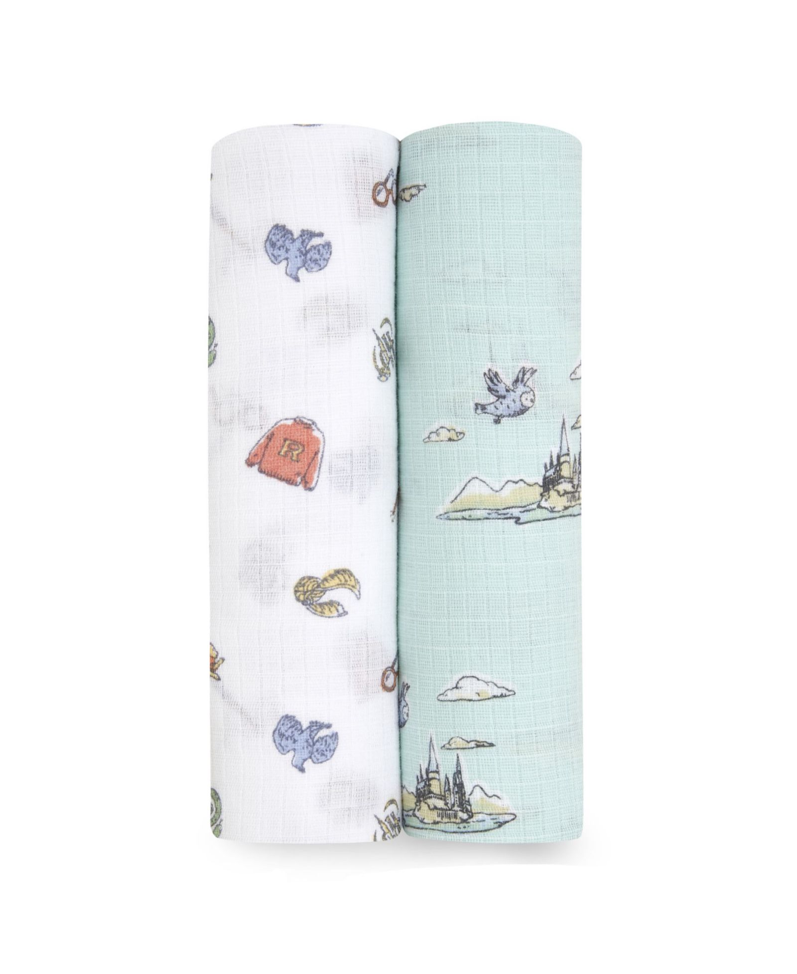Baby Boys Printed Harry Potter Swaddle Blankets, Pack of 2