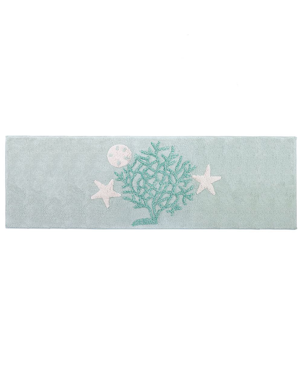 Хлопковый коврик для ванной Avanti Beachcomber Seashells 24" x 60"