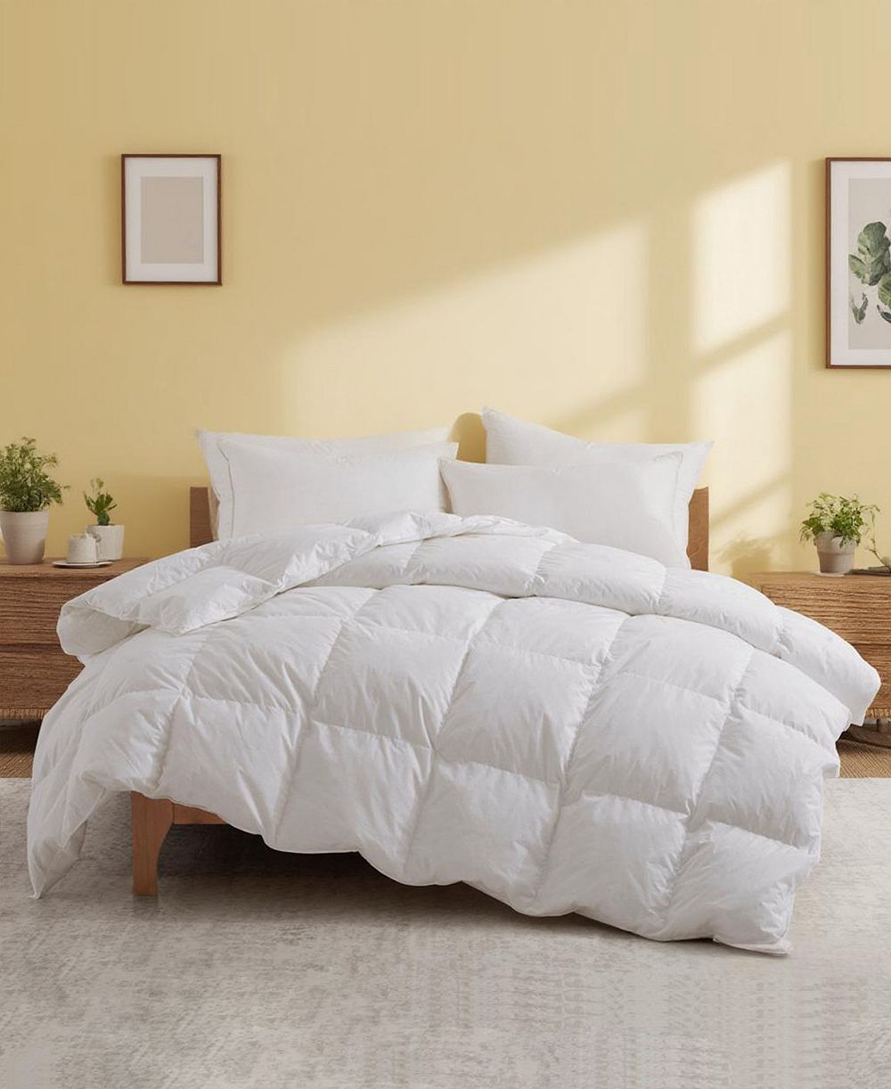 Одеяло Unikome 300TC Cotton All Season Warmth Goose Feather Down, Twin