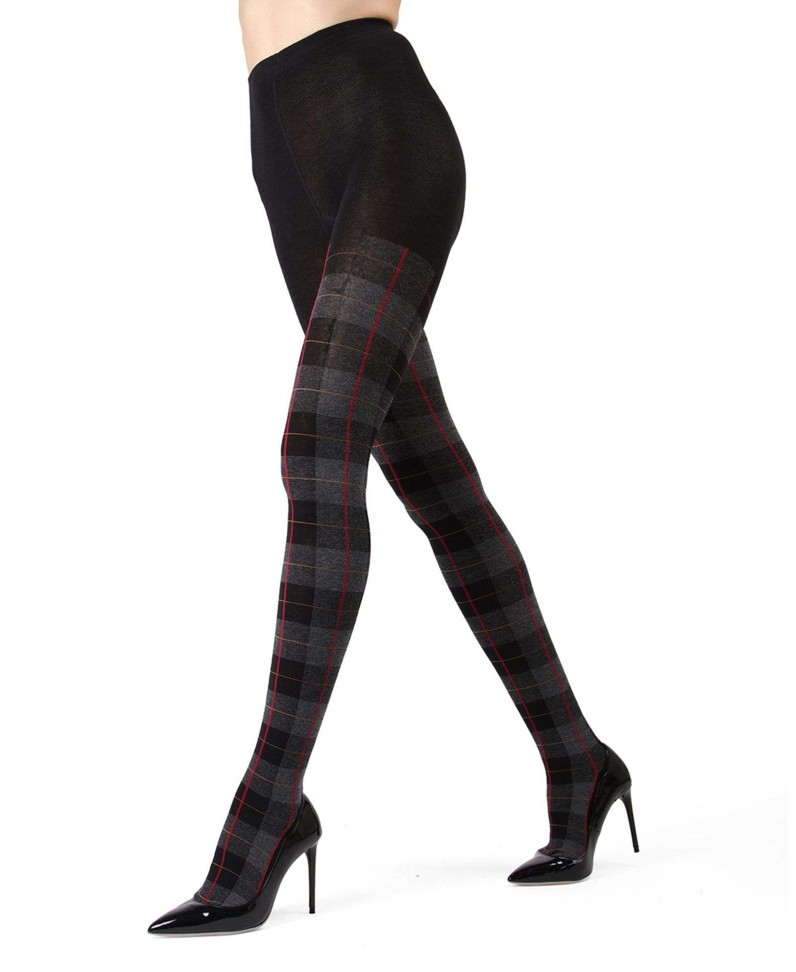 Женские колготки MeMoi Glasgow Large Tartan Plaid