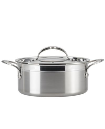 ProBond® Clad Stainless Steel 3-Quart Covered Soup Pot