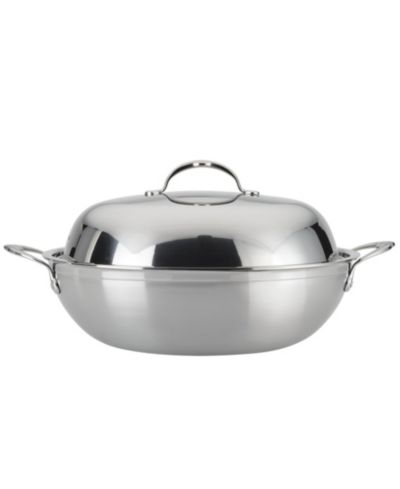 ProBond® Clad Stainless Steel 14" Covered Wok