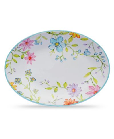 Овальное блюдо Euro Ceramica Charlotte