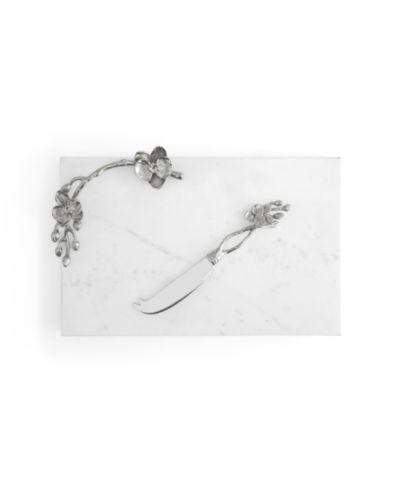 Сырная доска Michael Aram White Orchid с ножом