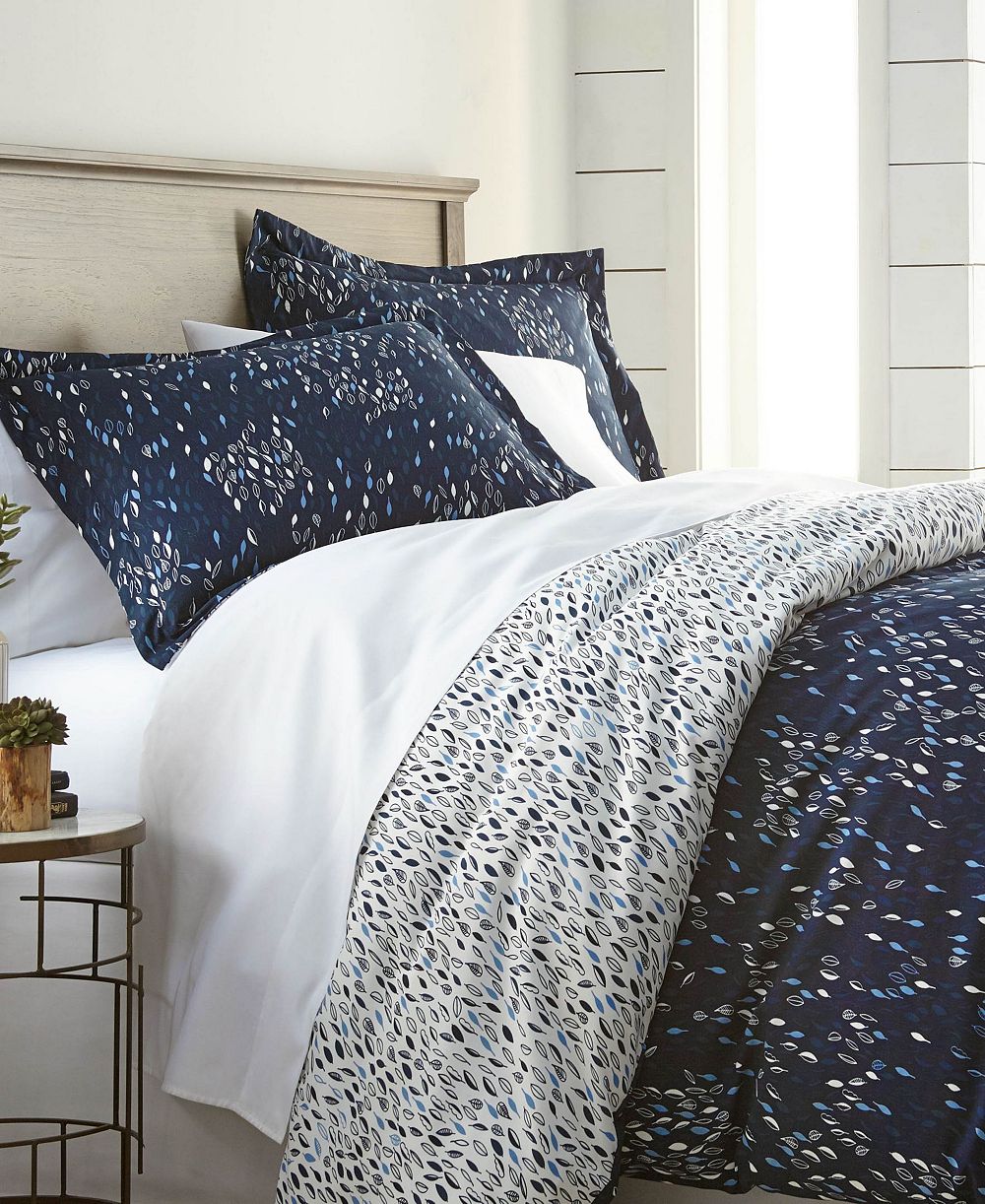 Southshore Fine Linens Premium Ultra Soft Botanical Printed 3-Pc. Comforter Set, King/California King