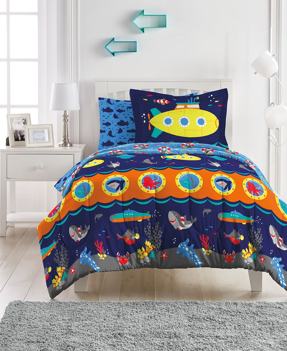 Детский комплект Dream Factory Submarine Comforter Set, Full