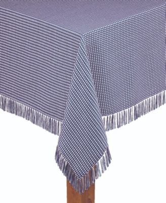 Lintex Homespun Marine 100% Cotton Tablecloth 52"X70"