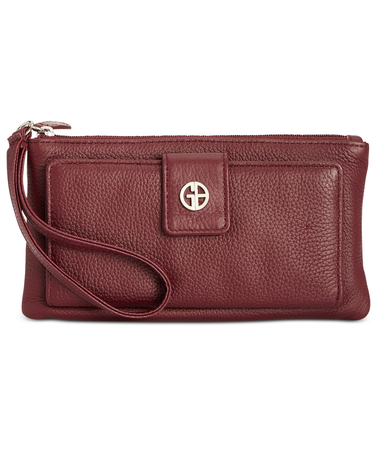 Кожаный клатч Giani Bernini Softy Grab & Go
