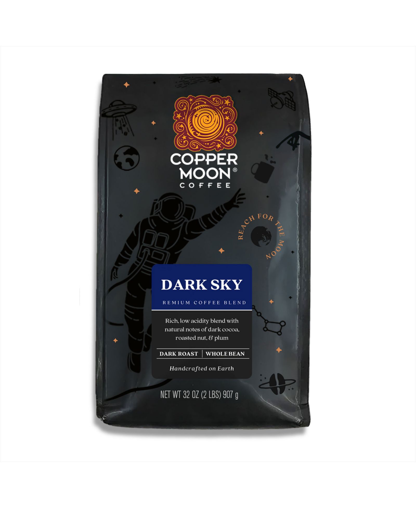 Кофе в зернах, Dark Sky Blend, 2 lbs