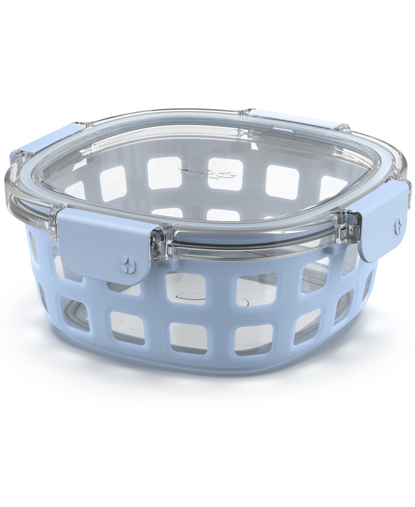 Ello DuraGlass Round Meal Prep Food Storage Container, контейнер для еды, 4 чашки
