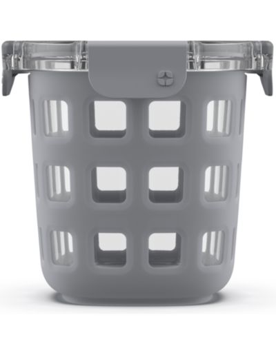 Ello DuraGlass 3-Cup Round Meal Prep Food Storage Container