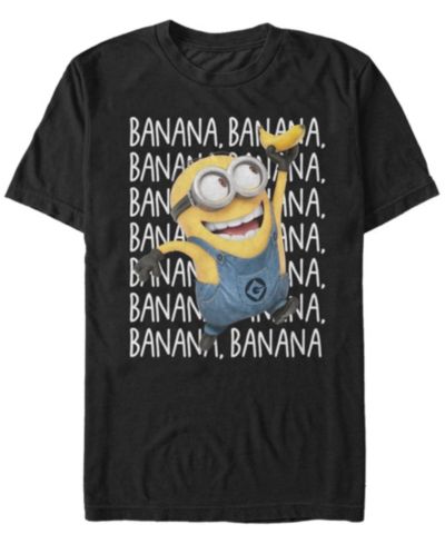 Мужская футболка Minions Gone Bananas Short Sleeve