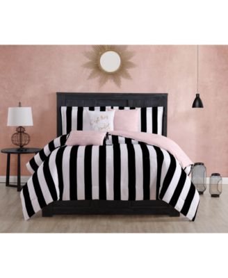 Juicy Couture Cabana Stripe Reversible 6-Pc. Comforter Set, Full/Queen