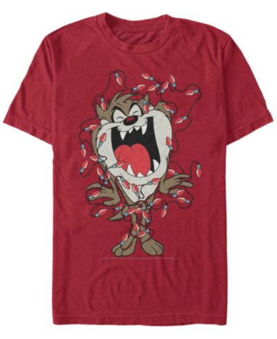 Мужская футболка Looney Tunes Taz Light Up Short Sleeve