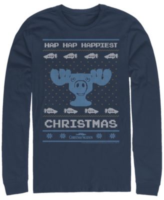 Men's National Lampoon Christmas Vacation Hap Hap Long Sleeve T-shirt
