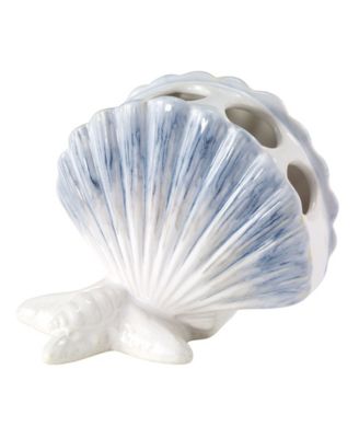 Avanti Керамическая подставка для зубных щеток Abstract Coastal Seashells & Coral