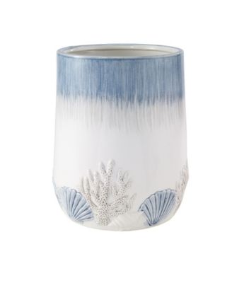 Корзина для мусора Avanti Abstract Coastal Seashells & Coral, керамика