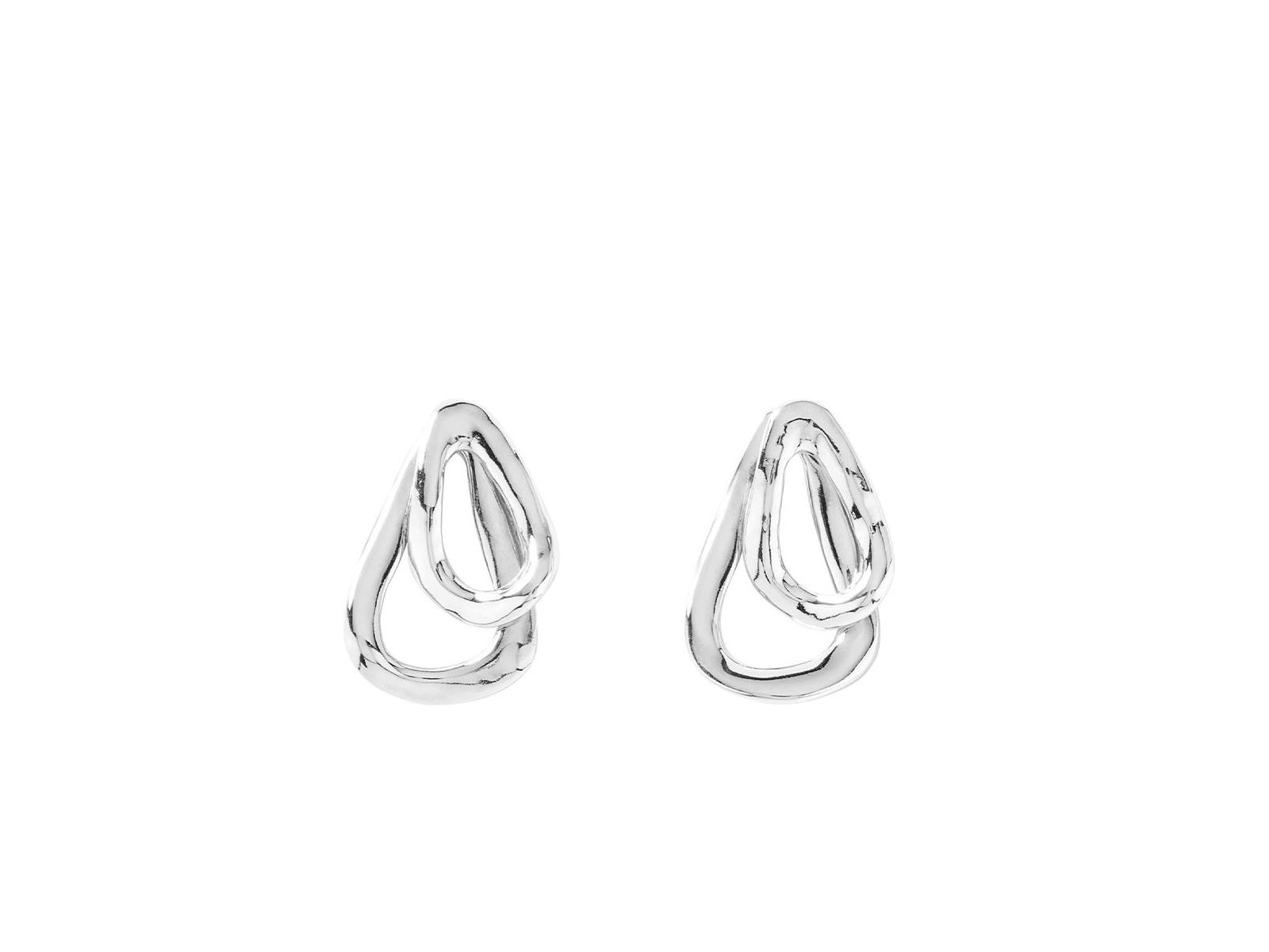 UNOde50 Metal Clad Hoop Earring