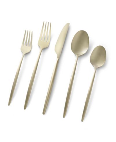 Cambridge Silversmiths Набор столовых приборов Gaze Champagne Satin, 20 предметов