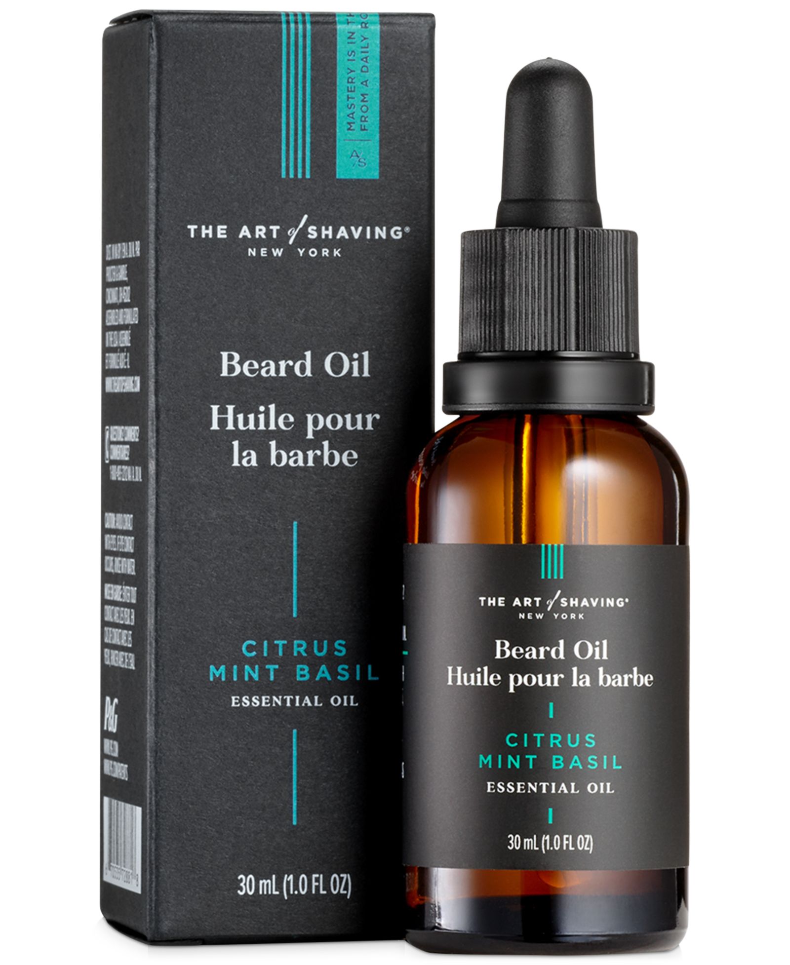 Премиальное масло для бороды The Art of Shaving, Citrus Mint Basil, 1 Fl Oz