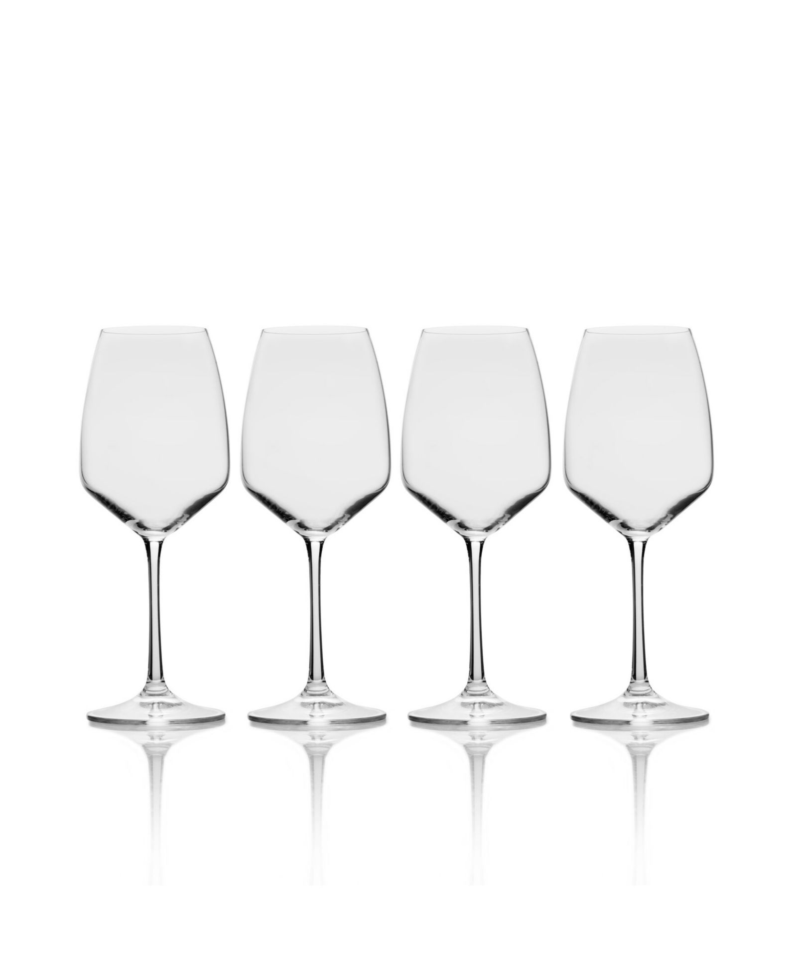 Mikasa Melody White Wine Glasses, Set of 4