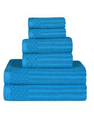 Superior, набор полотенец Soho Checkered Border Cotton, 6 предметов