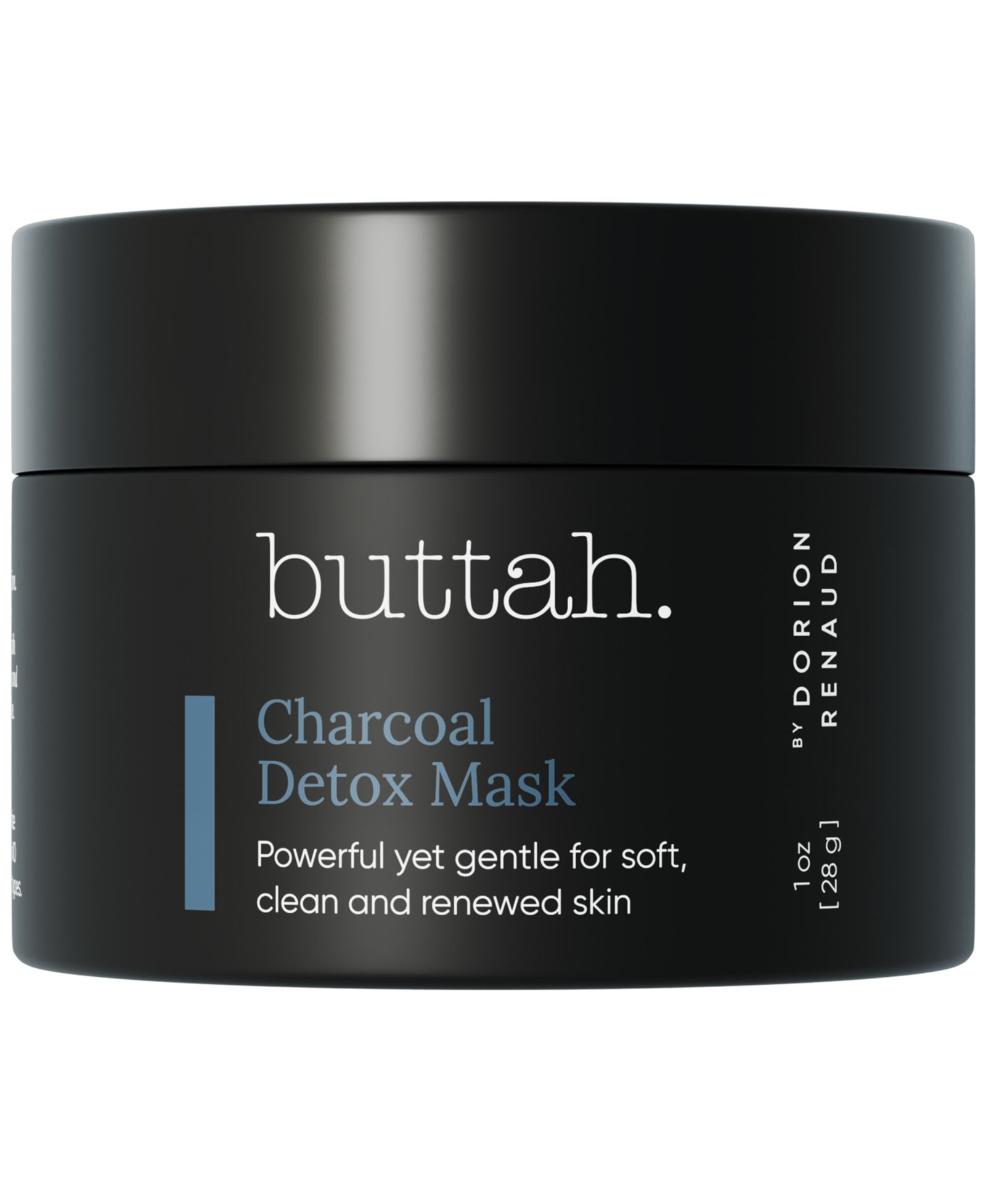 Детокс-маска для лица с углем Buttah Skin, 1-oz.