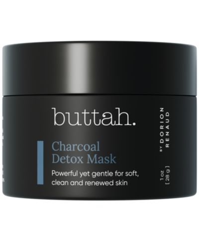 Детокс-маска для лица с углем Buttah Skin, 1-oz.