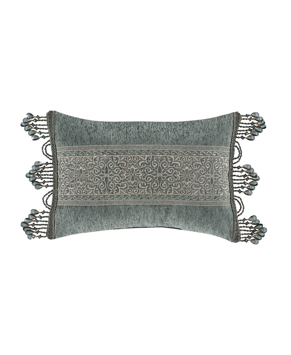 J Queen New York Dorset Boudoir Decorative Pillow, 15" x 22"