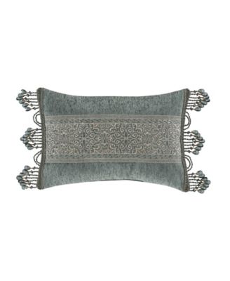 J Queen New York Dorset Boudoir Decorative Pillow, 15" x 22"