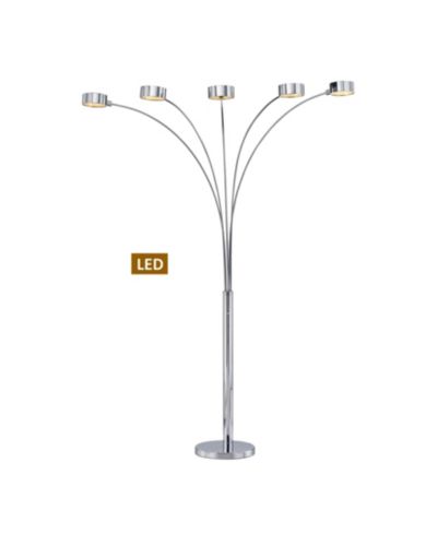 Artiva USA Micah Plus LED Arched 88" Floor Lamp with Rotatable Shade and Dimmer