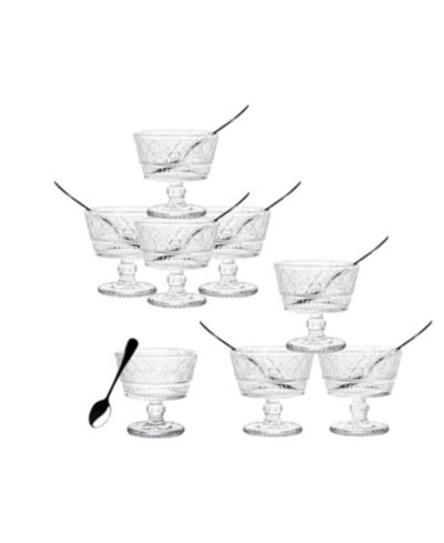 Godinger Claro 16 Pc. Tasters w/Spoon, Service for 8