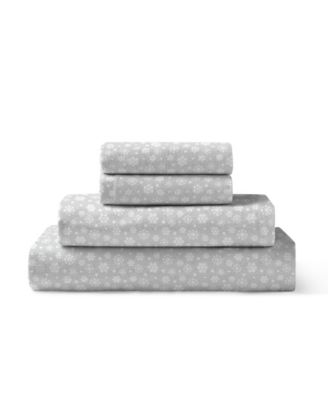 Brielle Home Cotton Flannel 4-Pc. Sheet Set, Queen