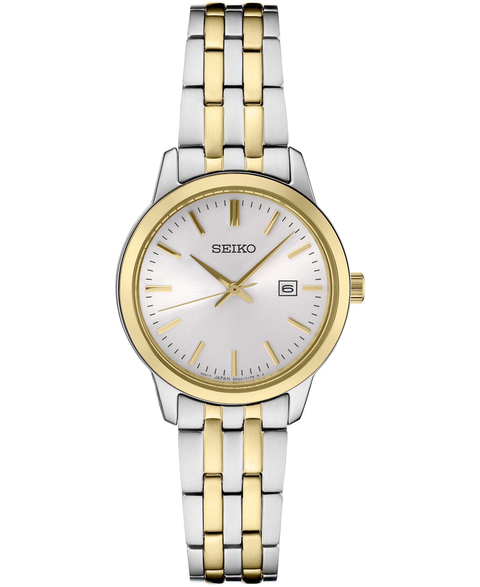 Женские часы Seiko Essential Two-Tone Stainless Steel 30mm