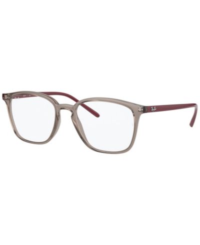 Ray-Ban Унисекс квадратные пластиковые очки RB7185 Optics