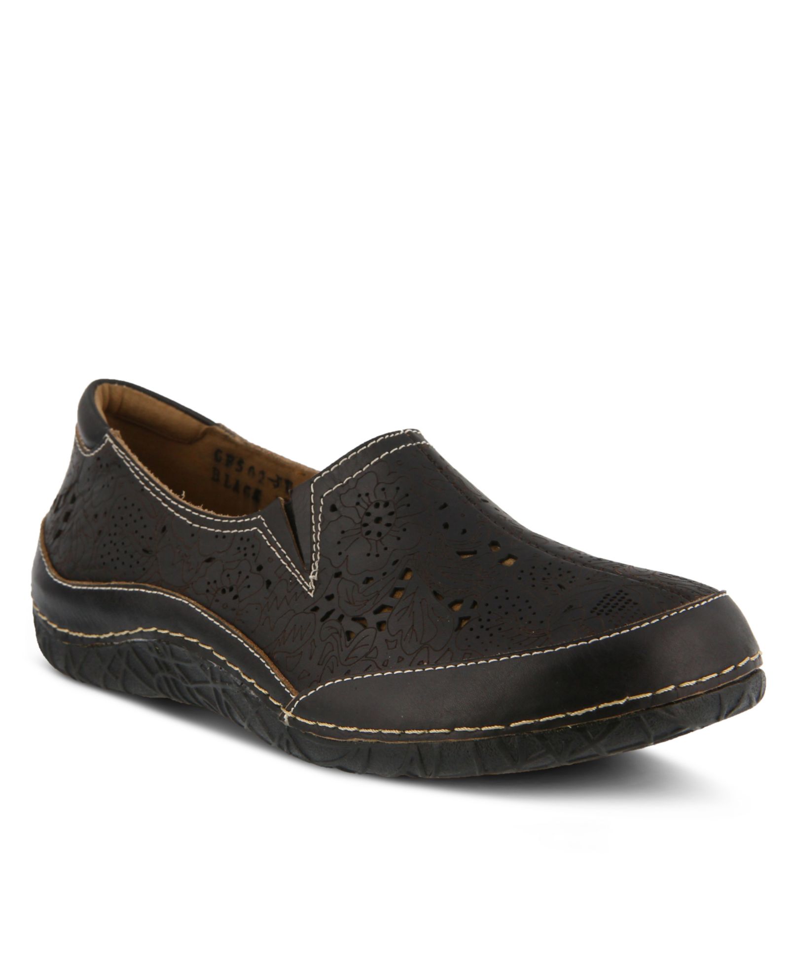 Spring Step L'Artiste Libora Slip-On Flat with Hand-Painted Design